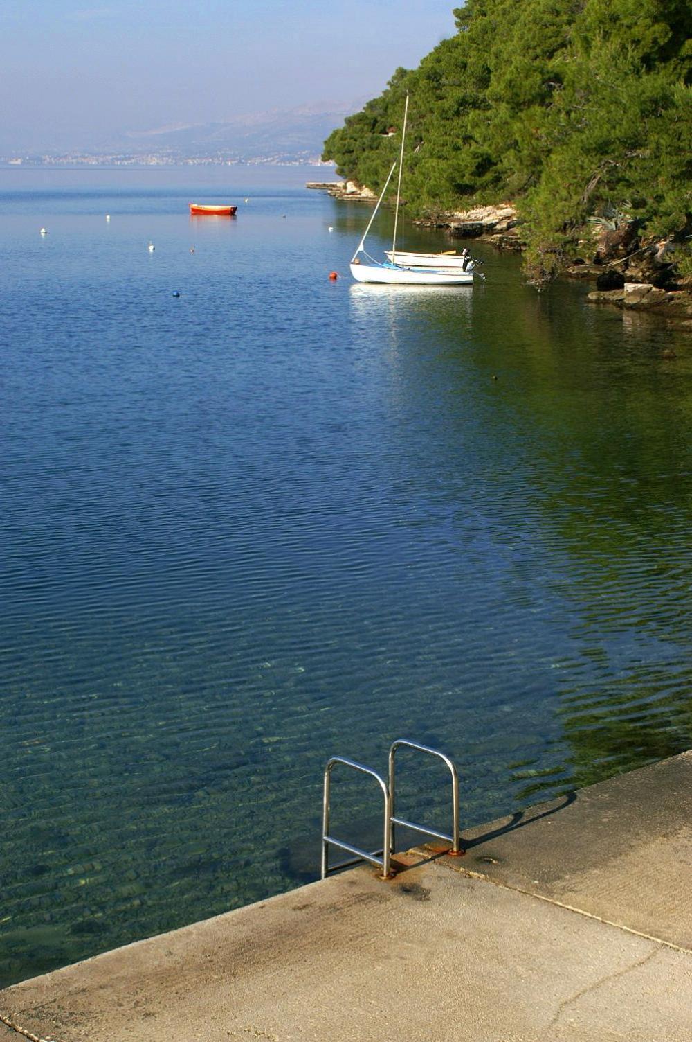 Apartments By The Sea Splitska, Brac - 2923 Postira Exteriör bild