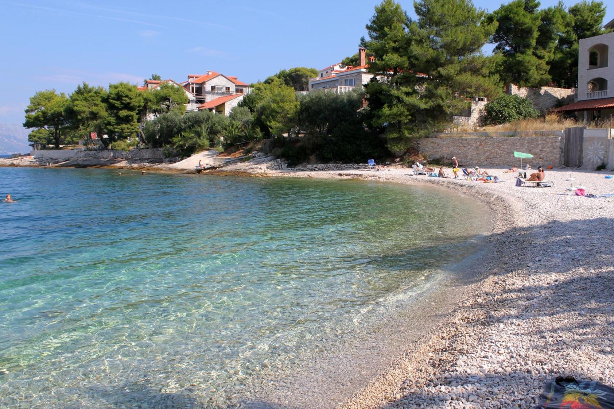 Apartments By The Sea Splitska, Brac - 2923 Postira Exteriör bild